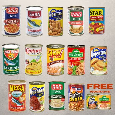 canned goods brands